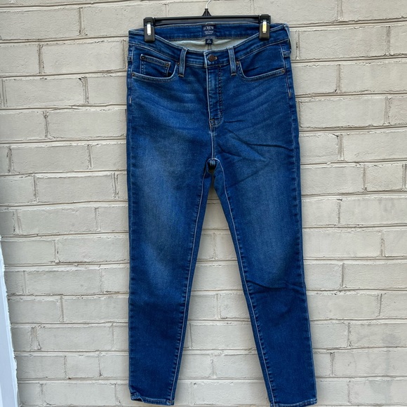 EUC JCrew Size 29 High Rise Skinny Jean - Picture 2 of 8